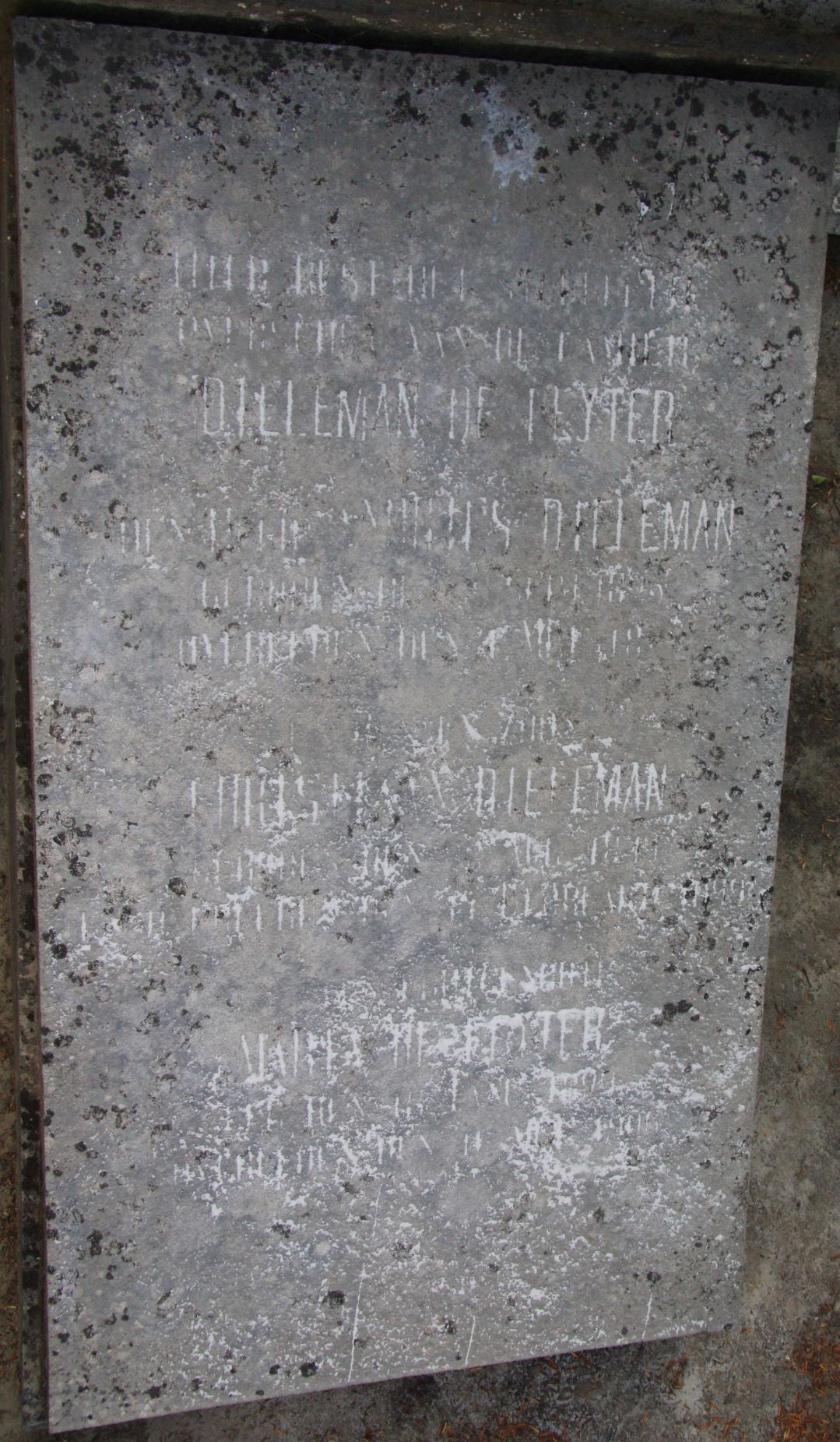 Het graf van Maria de Feijter