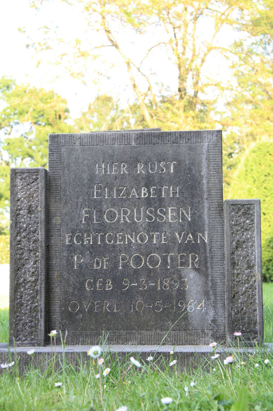 Het graf van Elizabeth Florussen