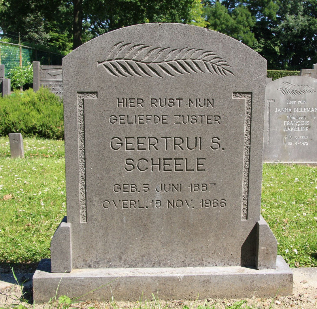 Het graf van Geertrui Sara Scheele