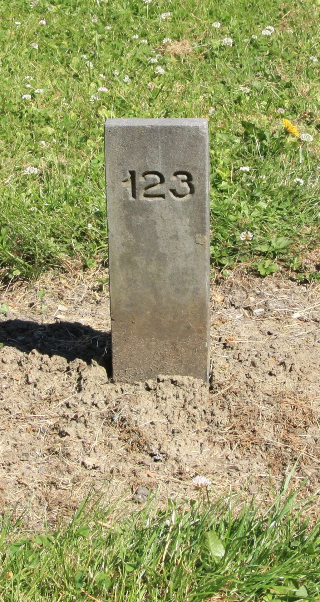 Het graf van Elizabeth Maas