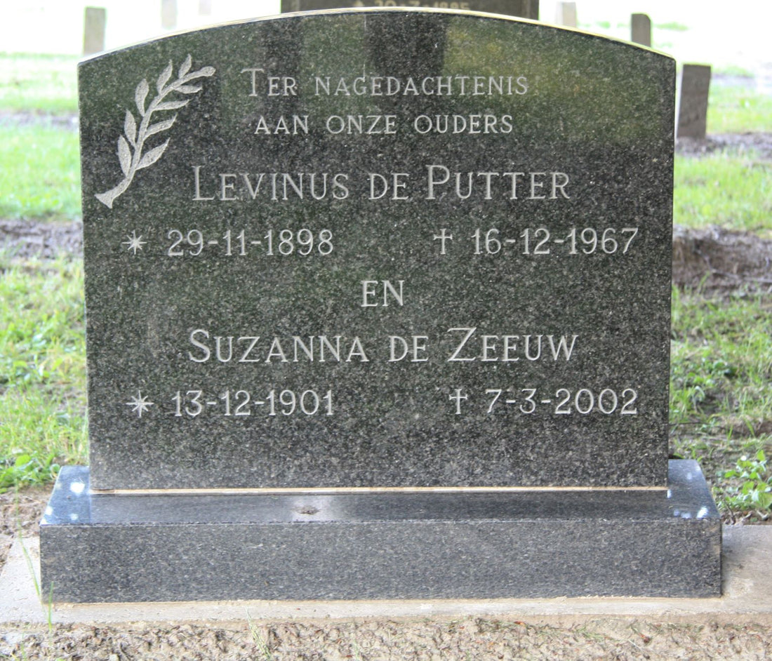 Het graf van Suzanna de Zeeuw