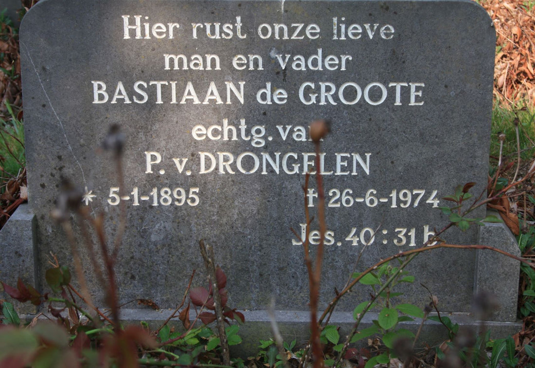 Het graf van Bastiaan de Groote