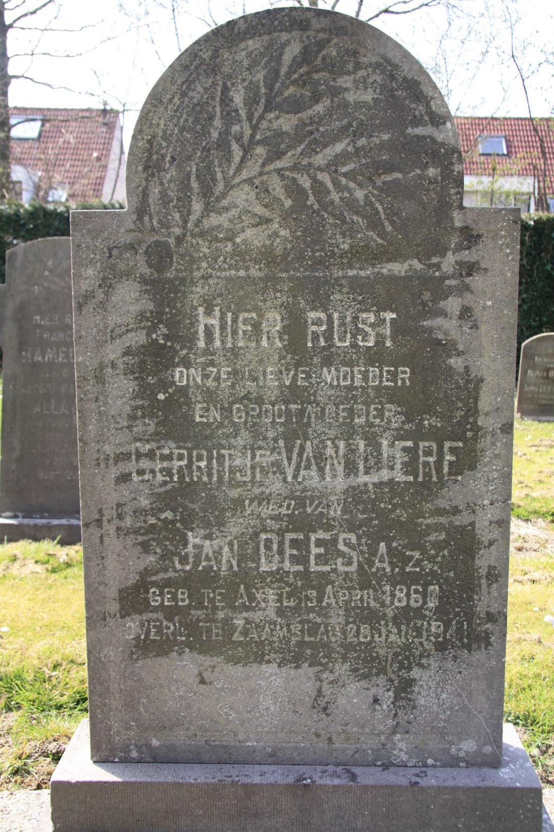Het graf van Gerritje van Liere