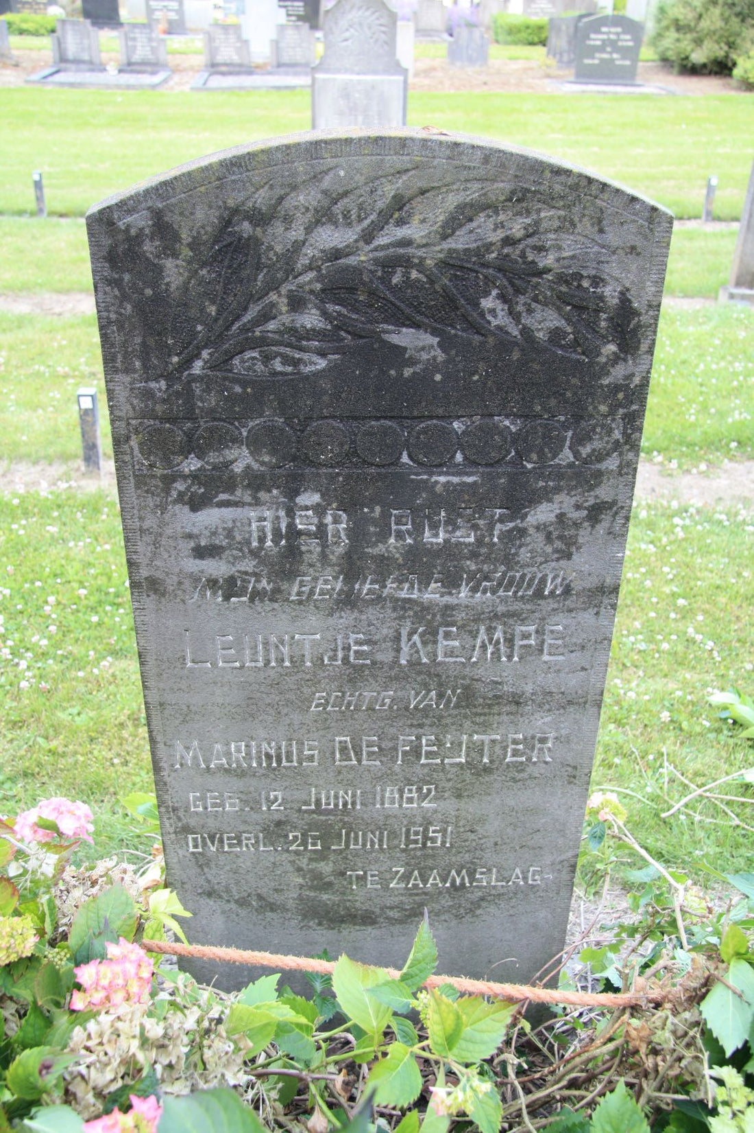 Het graf van Leuntje Kempe