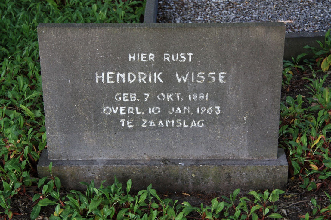 Het graf van Hendrik Wisse