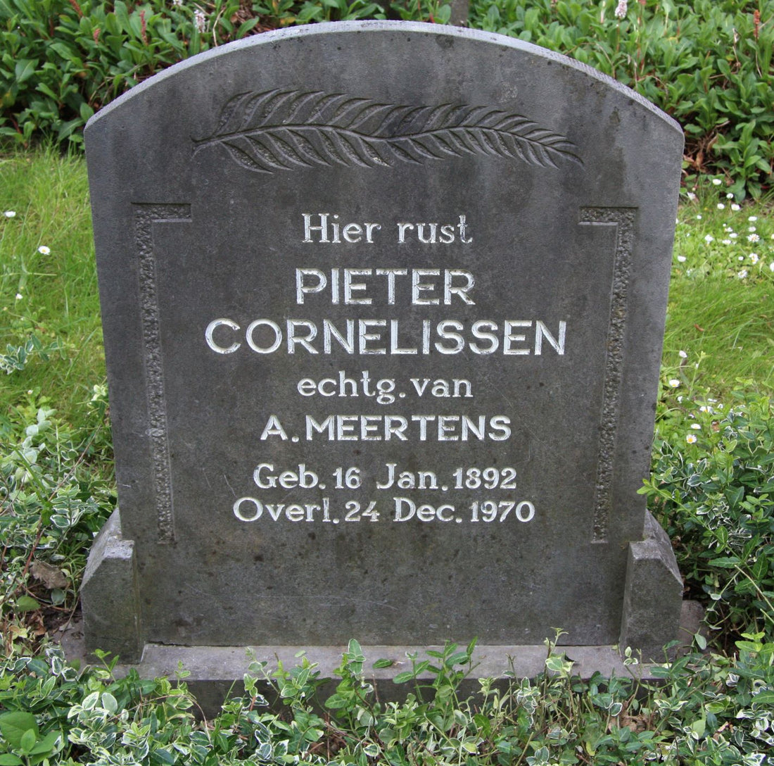 Het graf van Pieter Cornelissen