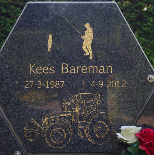 Het graf van Kees Bareman
