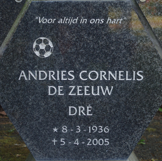 Het graf van Andries Cornelis de Zeeuw