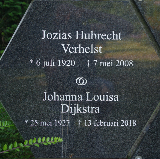 Het graf van Johanna Louisa Dijkstra