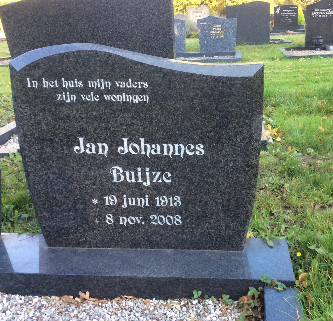 Het graf van Jan Johannes Buijze