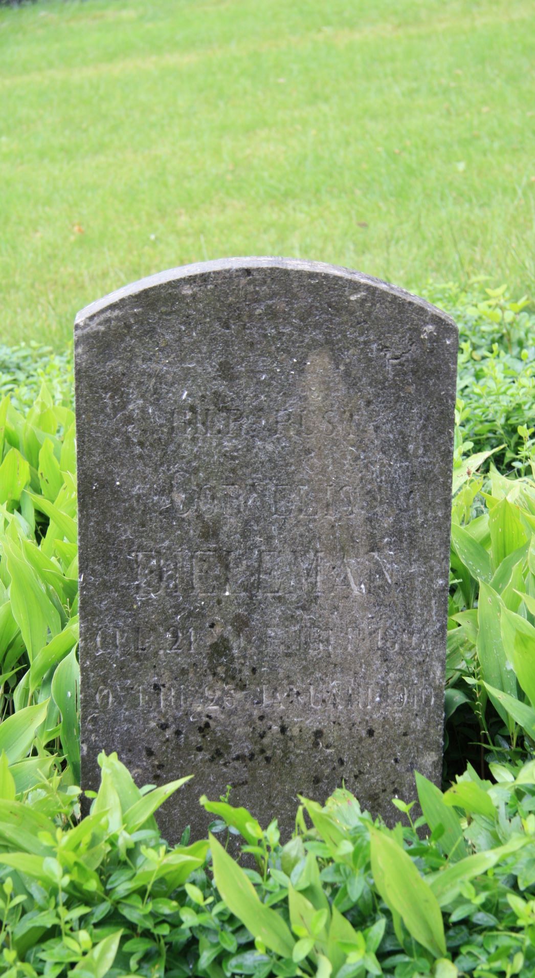 Het graf van Cornelis Dieleman