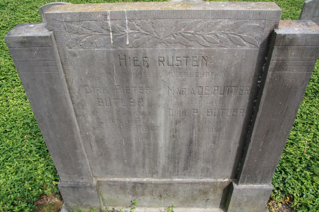 Het graf van Maria de Putter