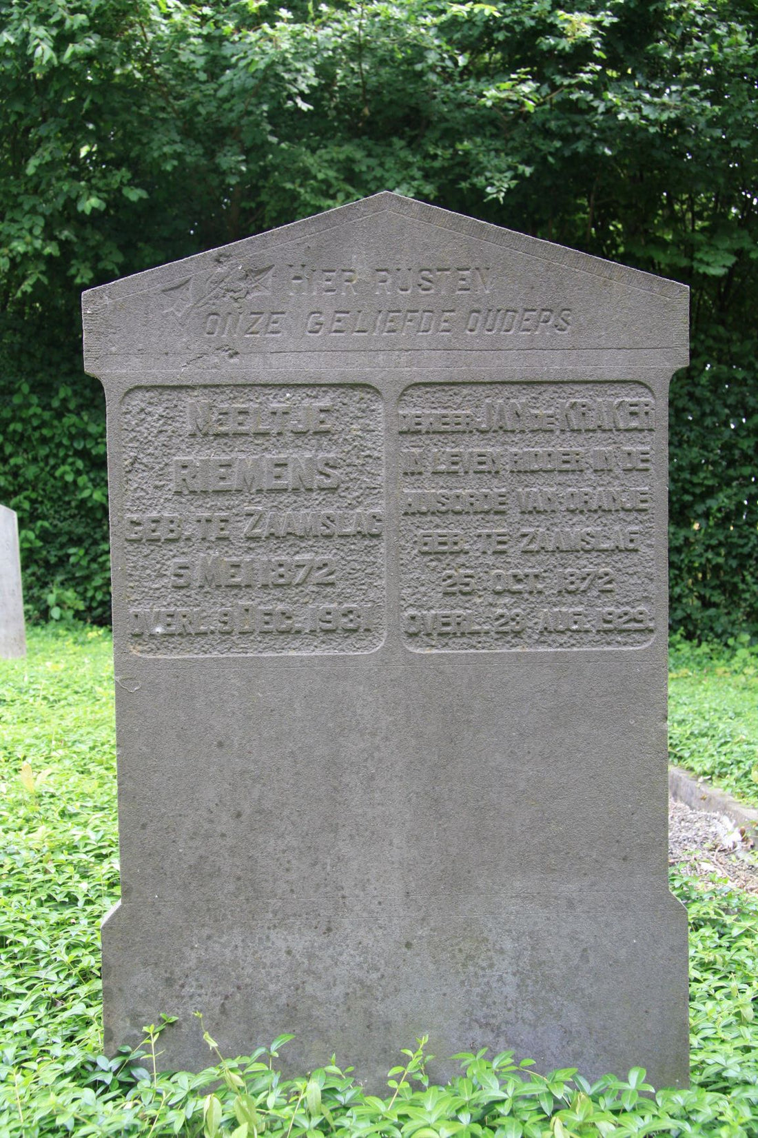 Het graf van Jan de Kraker