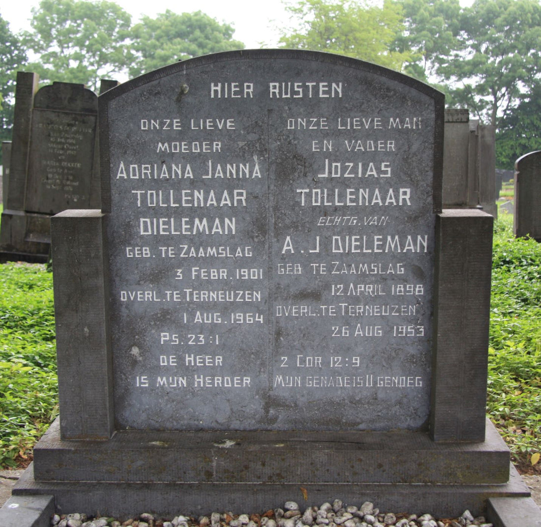 Het graf van Adriana Janna Dieleman