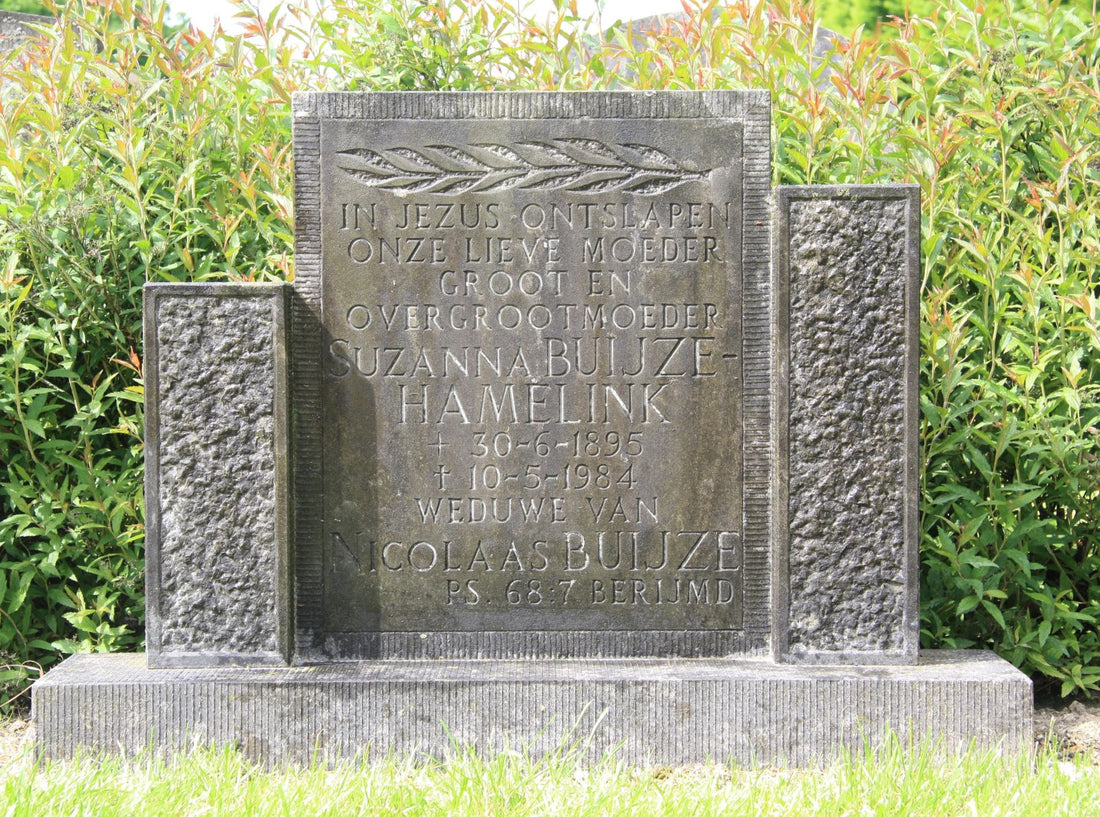 Het graf van Suzanna Hamelink