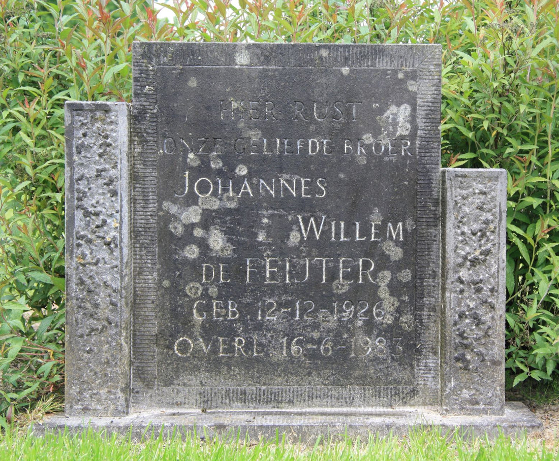 Het graf van Johannes Willem de Feijter