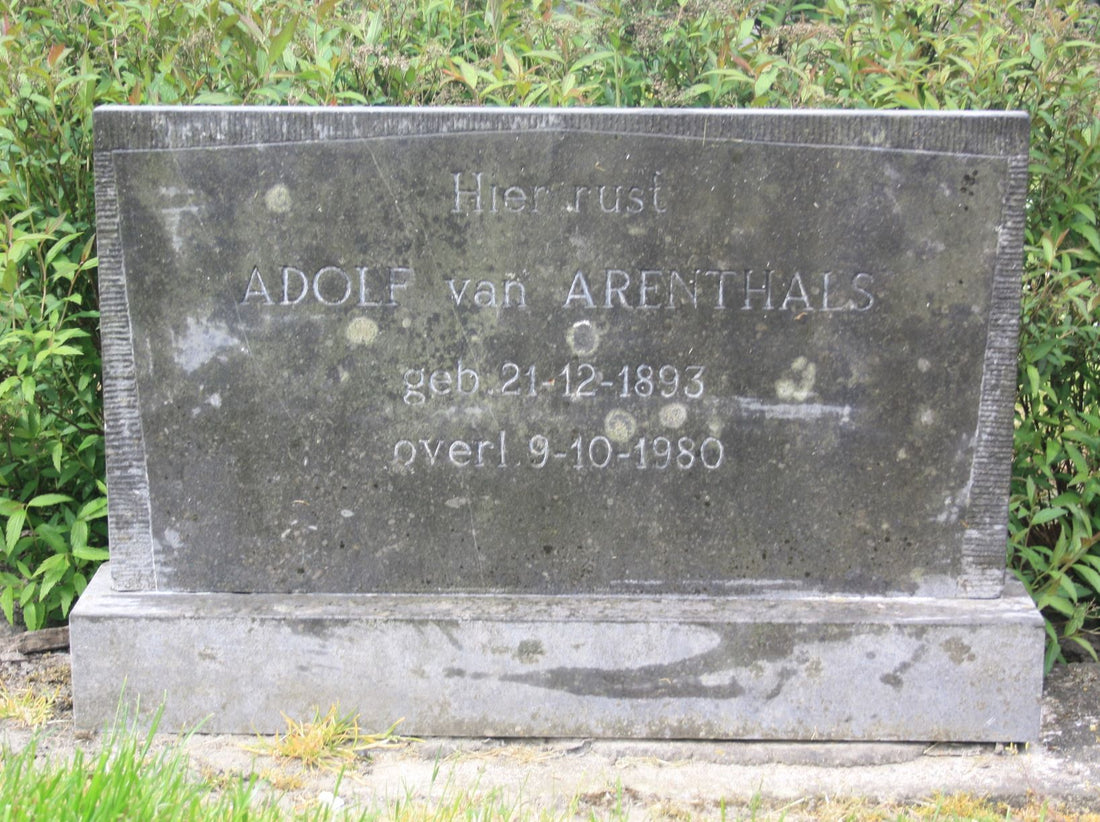Het graf van Adolf van Arenthals