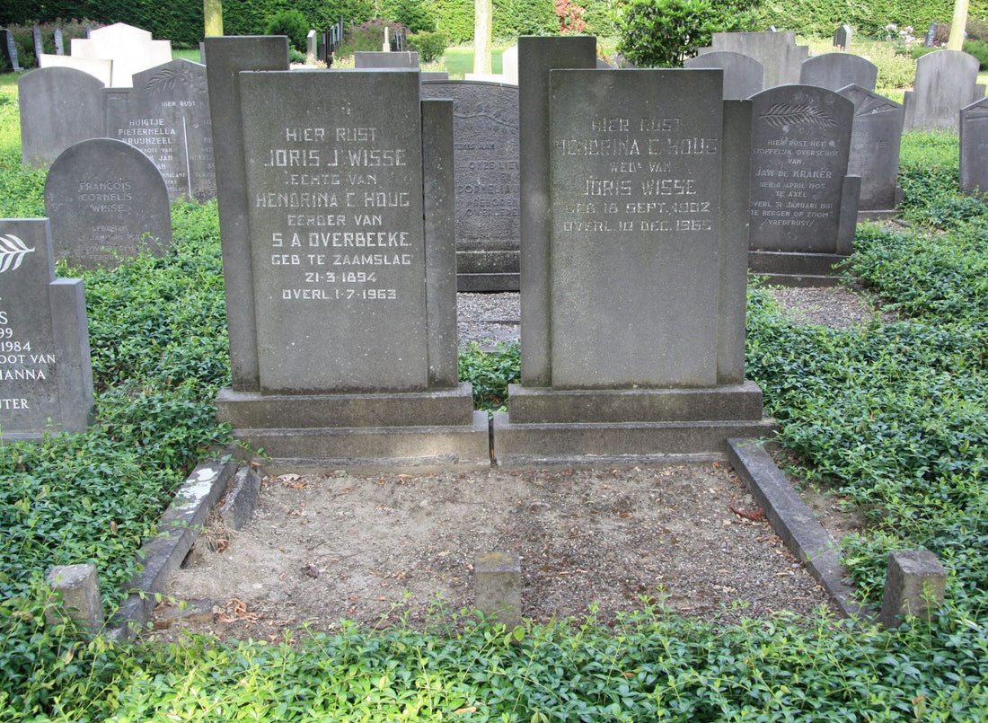 Het graf van Joris Jacob Wisse