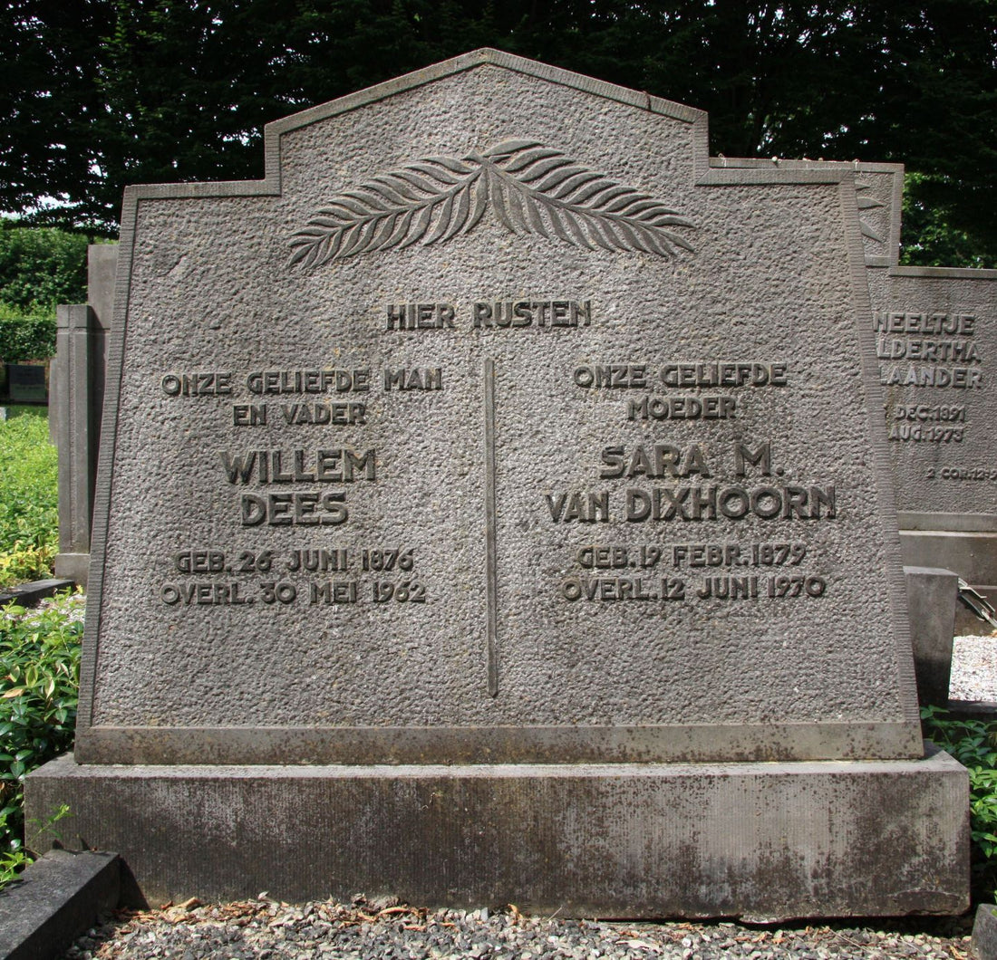 Het graf van Willem Dees