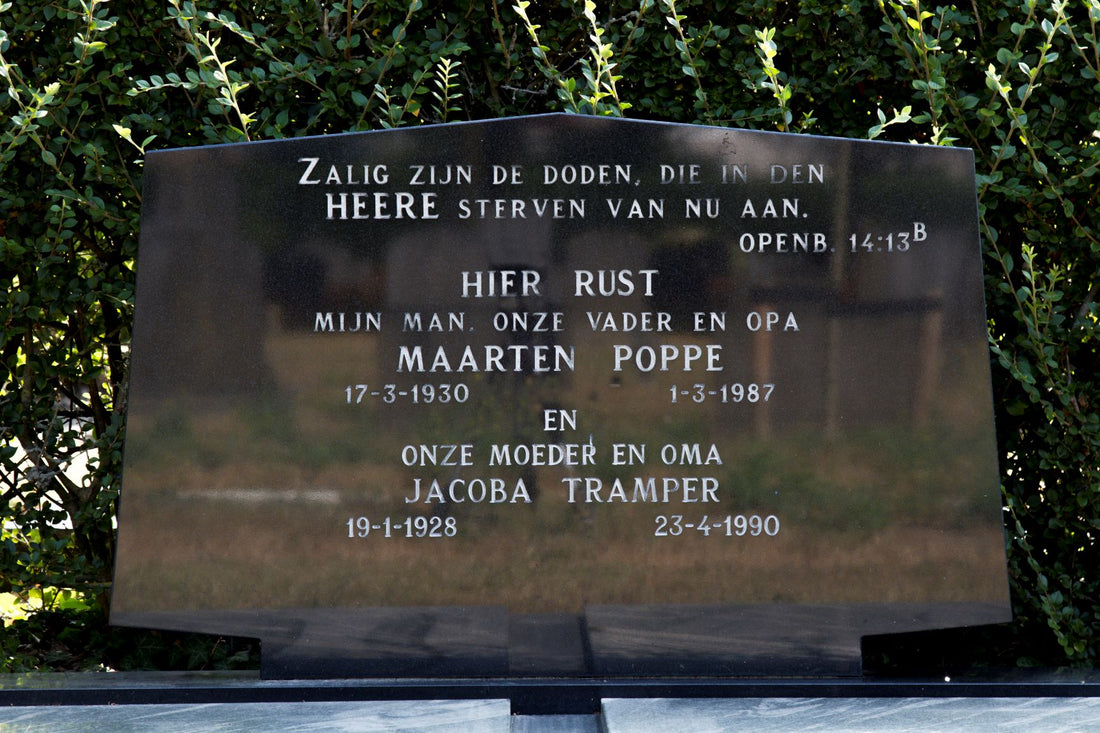 Het graf van Jacoba Tramper