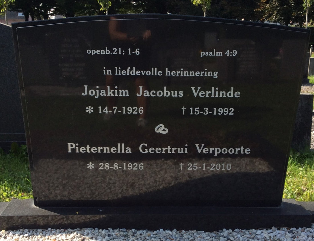 Het graf van Jojakim Jacobus Verlinde