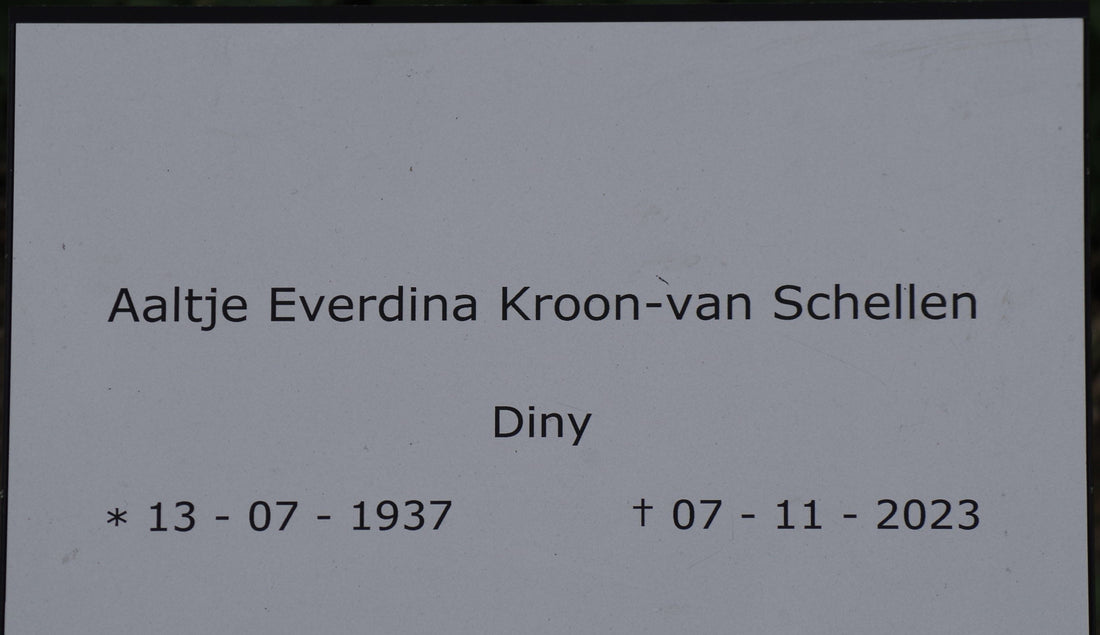Het graf van Aaltje Everdina van Schellen