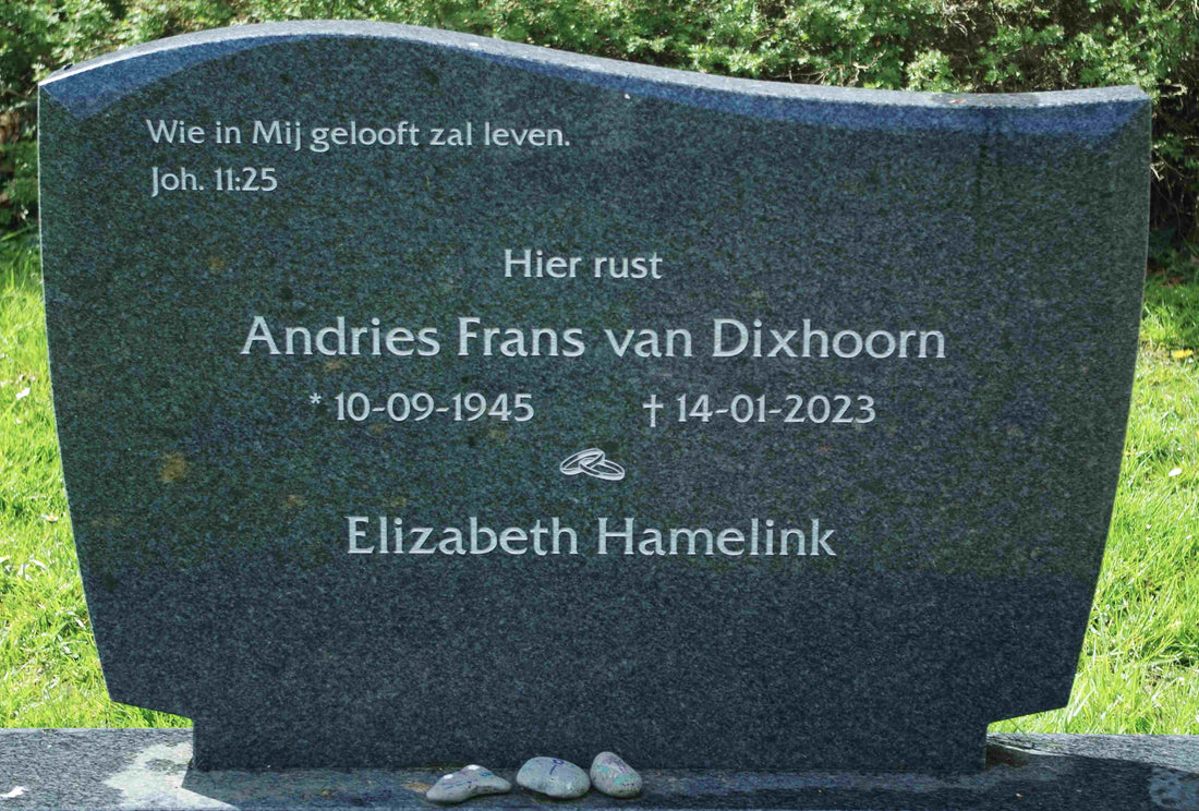 Het graf van Andries Frans van Dixhoorn