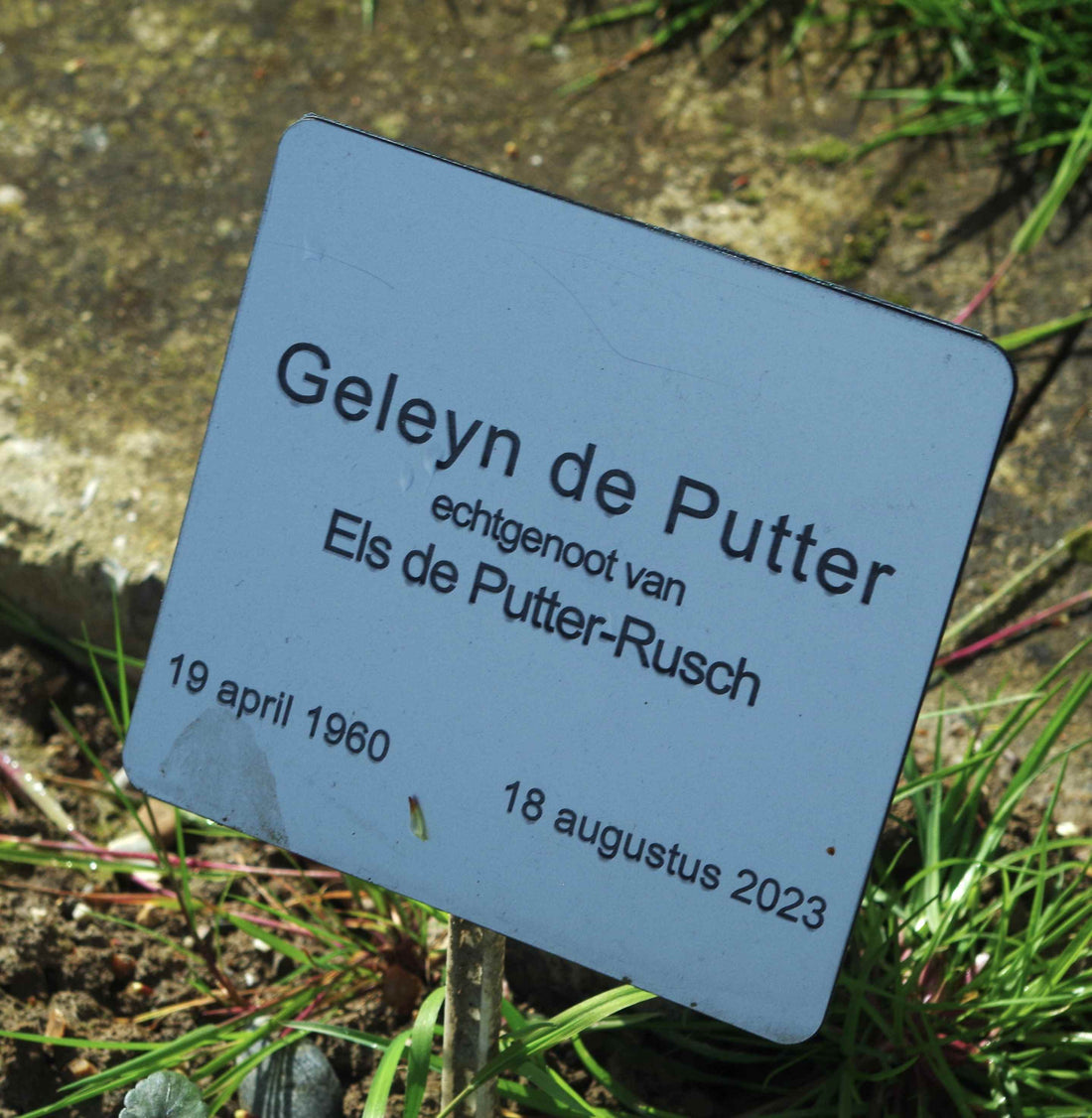 Het graf van Geleijn de Putter