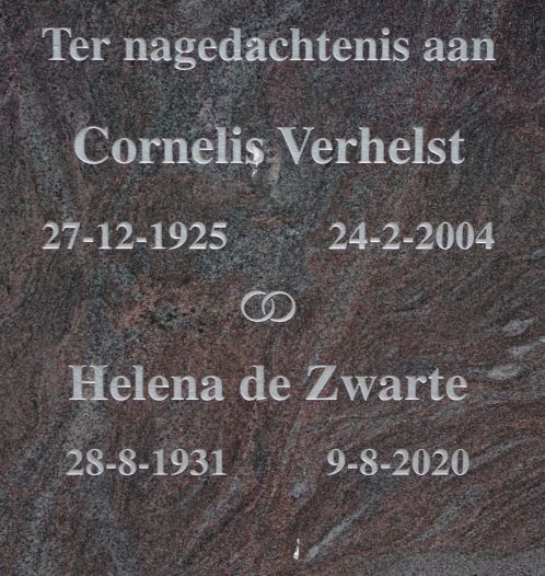 Het graf van Helena Zwarte