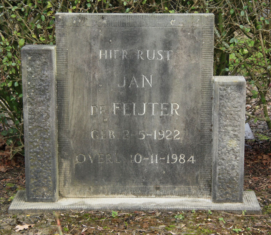 Het graf van Jan de Feijter