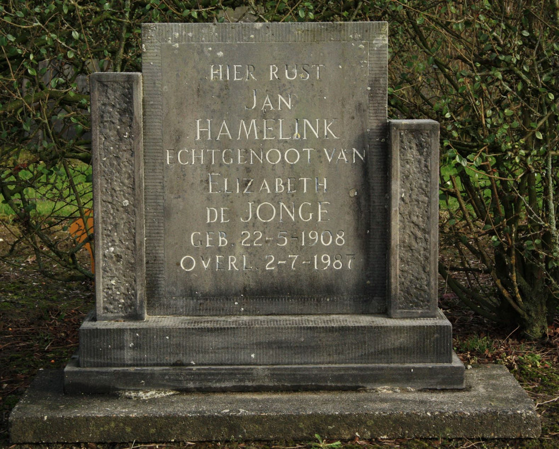 Het graf van Jan Hamelink