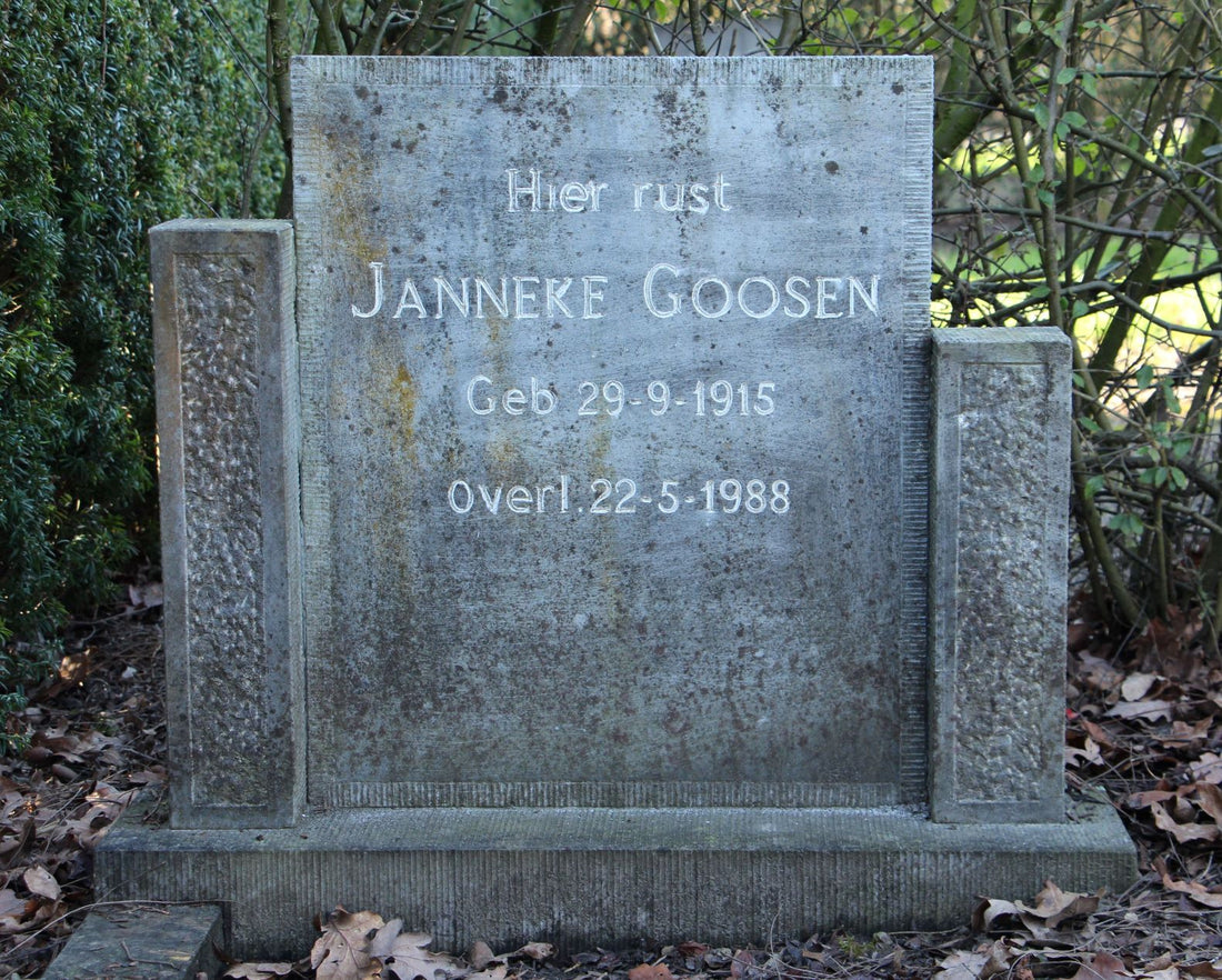 Het graf van Janneke Goosen