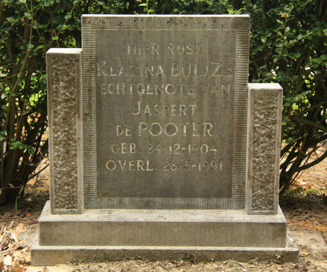 Het graf van Klazina Buijze