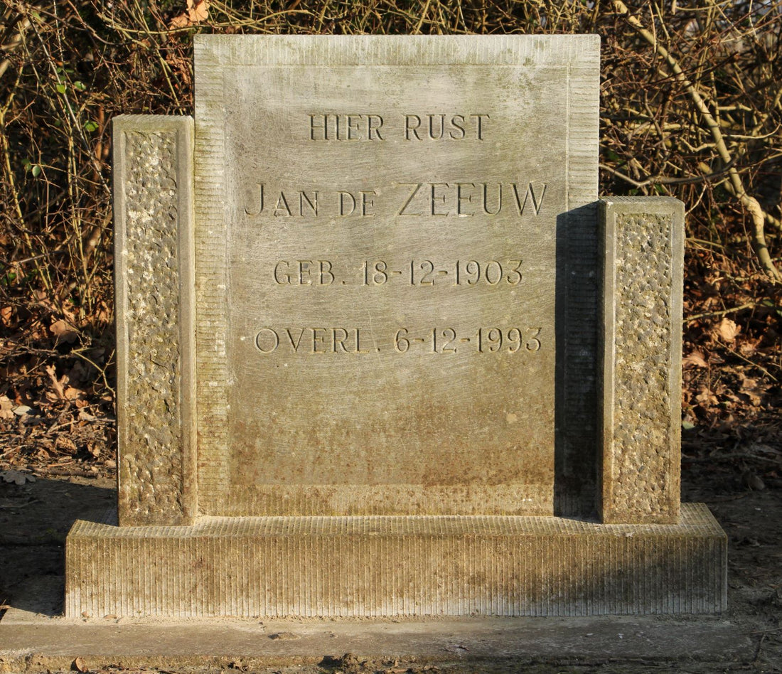 Het graf van Jan de Zeeuw