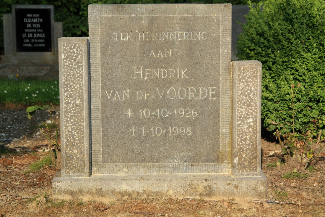 Het graf van Hendrik van de Voorde