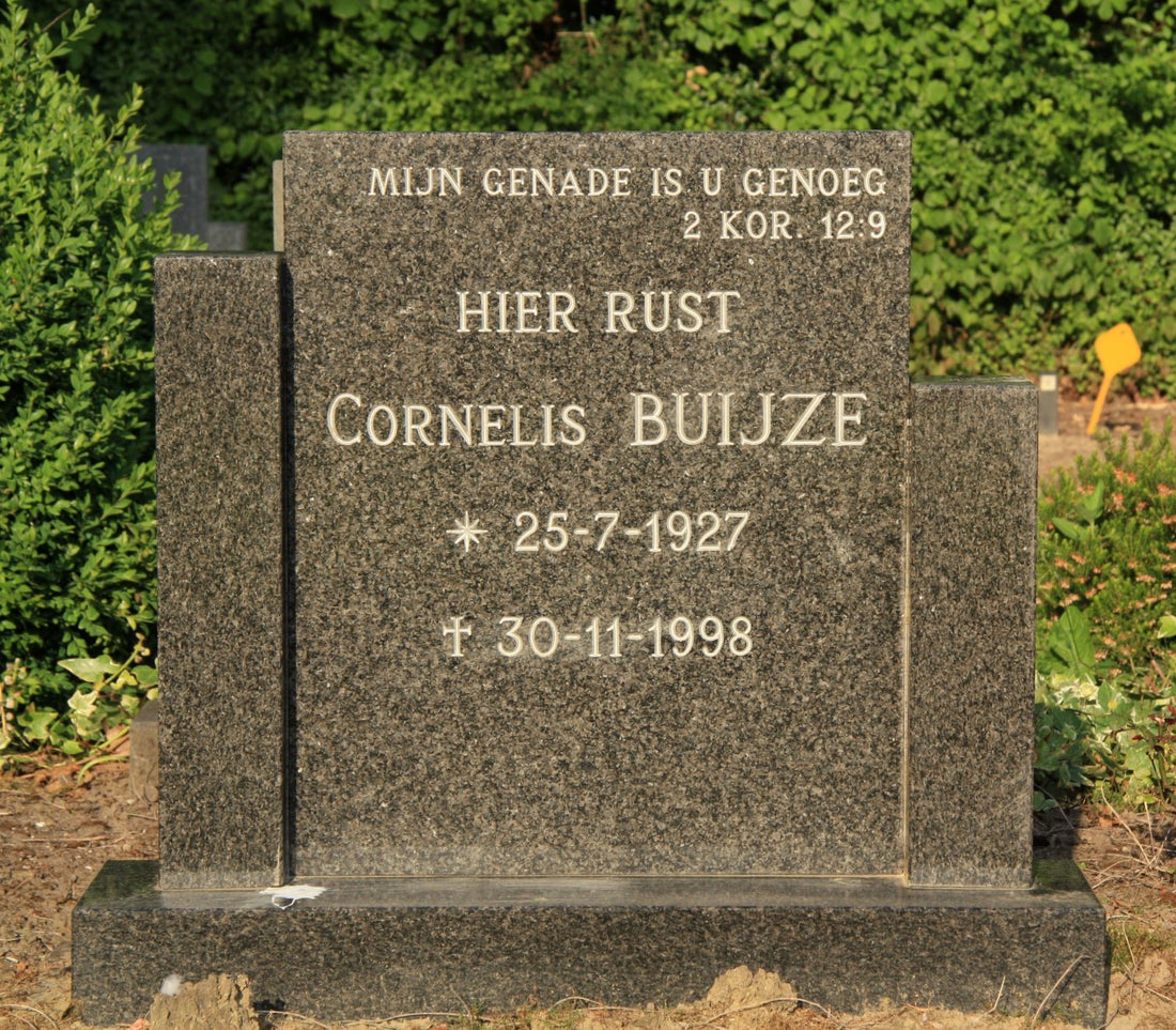 Het graf van Cornelis Buijze