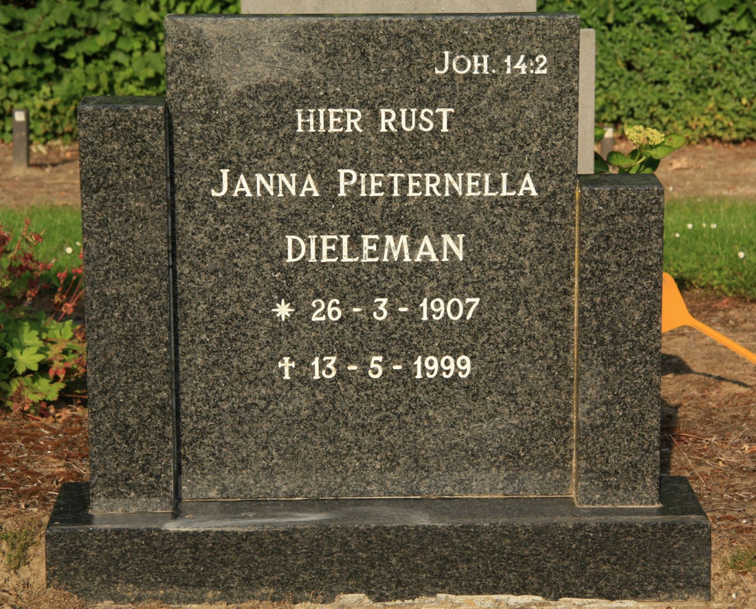 Het graf van Janna Pieternella Dieleman