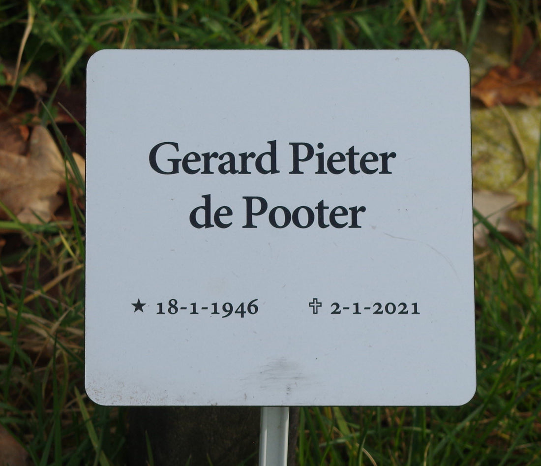 Het graf van Gerard Pieter de Pooter