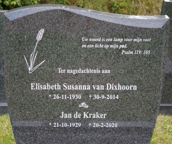 Het graf van Jan de Kraker