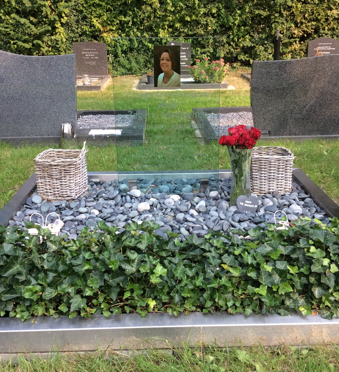 Het graf van Johanna Maatje Zegers-Machielsen