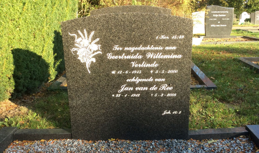 Het graf van Geertruida Willemina Verlinde