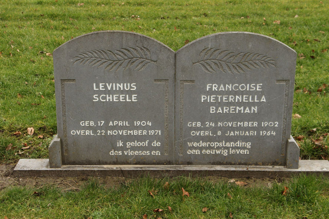 Het graf van Levinus Scheele