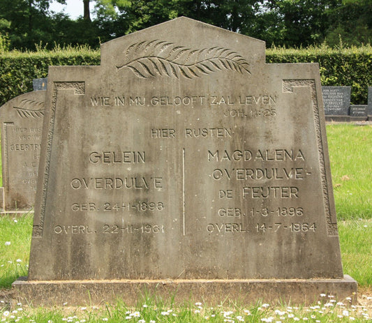 Het graf van Magdalena de Feijter