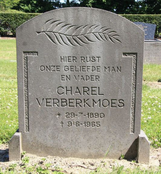 Het graf van Charel Verberkmoes