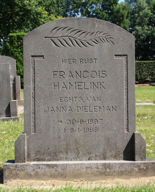 Het graf van François Hamelink