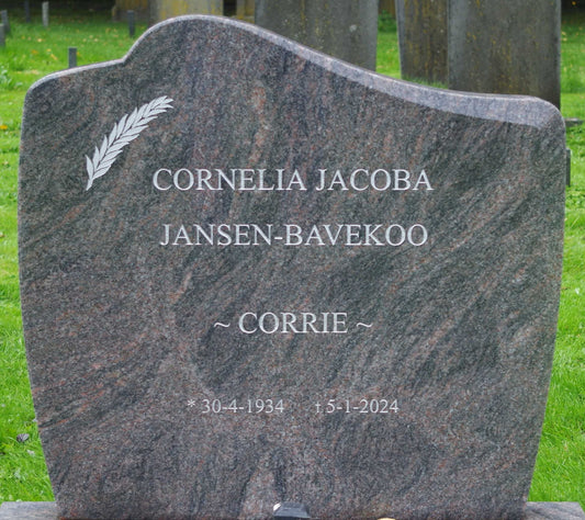 Het graf van Cornelia Jacoba Bavekoo