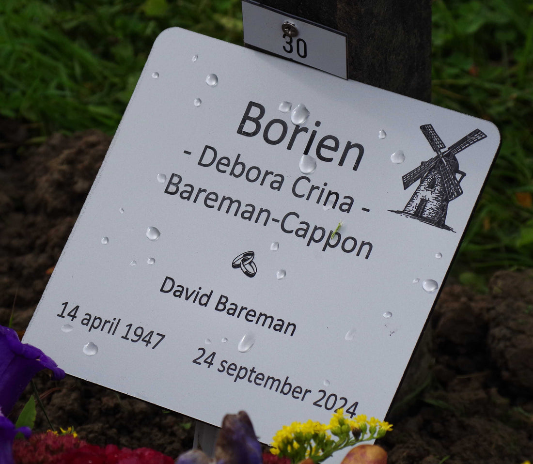 Het graf van Debora Crina Cappon