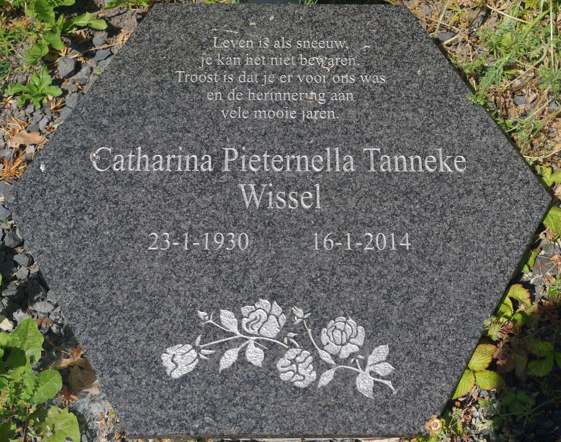 Het graf van Catharina Pieternella Tanneke Wissel