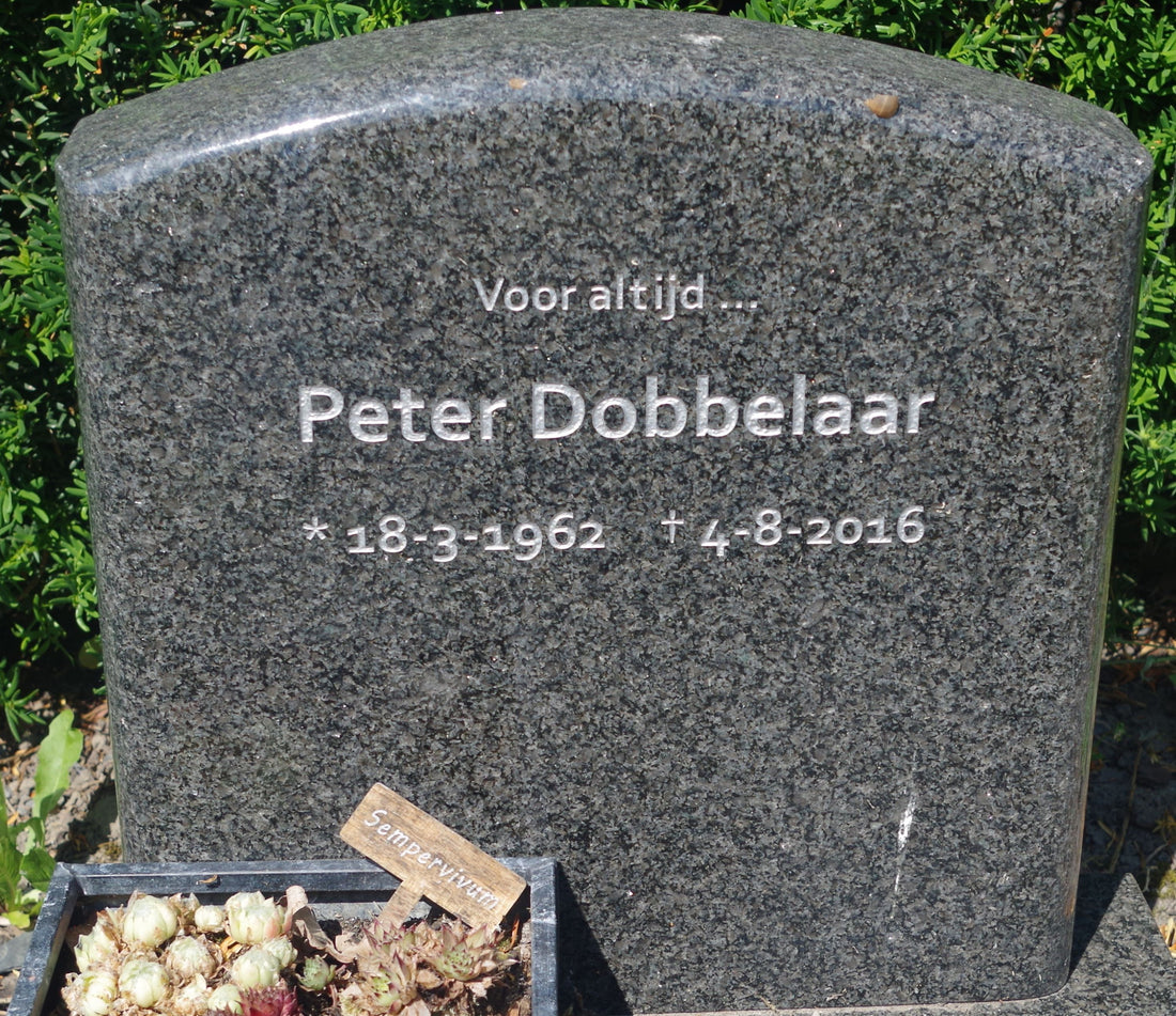 Het graf van Peter Paulus Dobbelaar