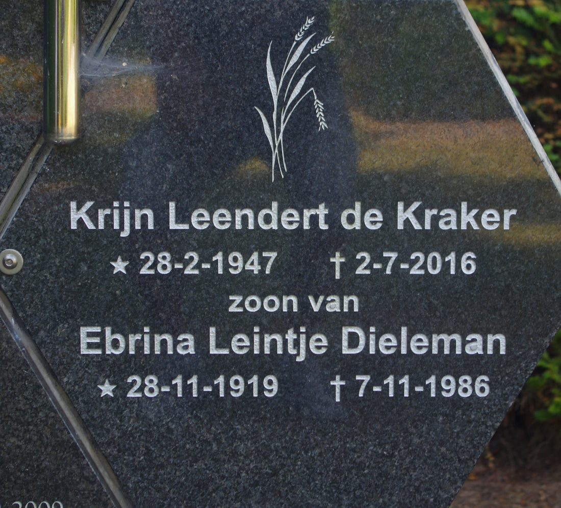 Het graf van Krijn Leendert de Kraker